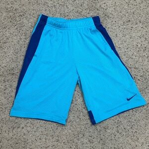 Turquoise & Purple Mesh Nike Basketball Shorts Size: